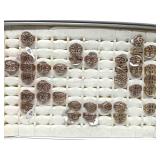 Assorted Size Metal and Stone Rings Assorted Size Metal and Stone Rings