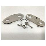 Pair of Thumb Cuffs w/ Keys Pair of Thumb Cuffs w/ Keys