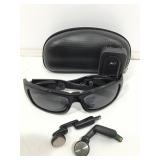 AVIWear Audio Video Sunglasses w/Case