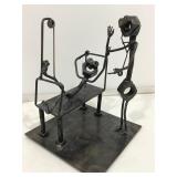 Nuts & Bolts Funny Doctor Sculpture. 8in H Nuts & Bolts Funny Doctor Sculpture. 8in H
