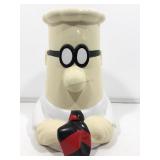 Treasure Craft Dilbert Cookie Jar 12in Treasure Craft Dilbert Cookie Jar 12in