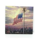 Thomas Kinkade Print on Canvas w/ COA. 14x14 Thomas Kinkade Print on Canvas w/ COA. 14x14