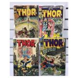 4 Silver Age Thor comics 4 Silver Age Thor comics