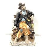 Capodimonte Porcelain Sculpture. 19in H Capodimonte Porcelain Sculpture. 19in H