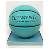 Tiffany & Co Basketball w/ Display Box. (Box is