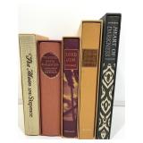 5 Hard CoverClassic Novels. The Moon and 5 Hard CoverClassic Novels. The Moon and