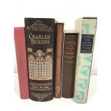 5 Hard CoverClassic Novels. Charles Dickens