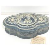 Genuine incolay stone. Handcrafted jewelry box Genuine incolay stone. Handcrafted jewelry box