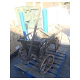 Original Primitive Antique Small Wagon - Original Primitive Antique Small Wagon -