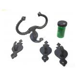Cast iron wall hooks