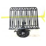 Heavy Metal book holder with stand and page