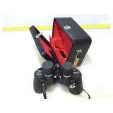 Scope Binoculars in case.