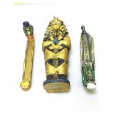 Incense burners and more. Egyptian snake and