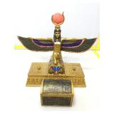 Egyptian Style trinket Boxes. Some damage.