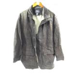 Faconnable Jeans Leather jacket with wool lining.