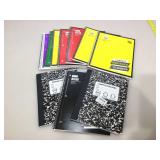Assorted new notebooks.