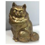 9 in tall cat figure. Signed Anthony. 175 USA.