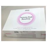 Mama Mio gift set in box. Tummy rub, scrub and