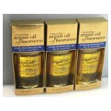 Argan oil of morocco hair treatments. NOS.