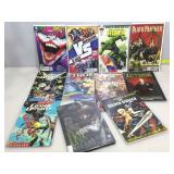 Assorted comic books lex luthor, joker, cosmic