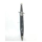 Fantasy knife in sheath.