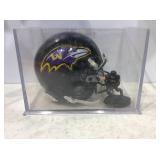 Baltimore ravens mini football helmet