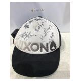 Shames autographed skate boarders hat multi