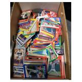 Comic box of baseball 90s cards