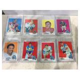 1969 topps football cards clean