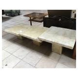 3 Matching side tables, All different heights