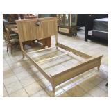 Wood bed set for full size