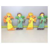 Vintage Dickson  ornaments.