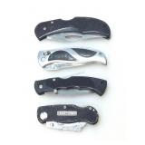 Folding pocket knives.