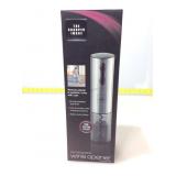 NIB Sharper Image rechargeable wine opener.
