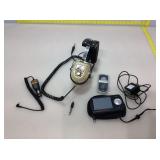 Electronics. Vintage Akai stereo headphones and