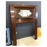 Tall headboard for elevated bed