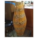 Resin lamp, approx 31 inches tall