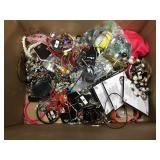 Assorted costume bracelets and more