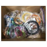 Assorted jewelry making parts and more