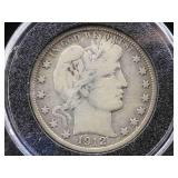 1912-D Barber Half Dollar