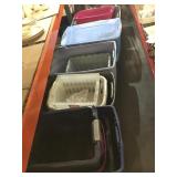 Assorted Plastic Bins