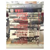 Assorted Time Life WWII hardback books