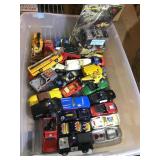 Assorted Die Cast metal cars