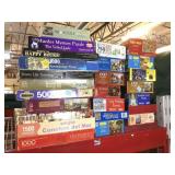 Milton Bradley and assorted Puzzles