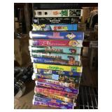Assorted VHS tapes