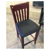 Wood bar stool