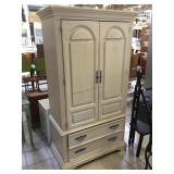 Wood Armoire, approx 6 ft tall
