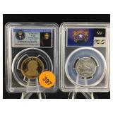 2006-S Nevada Silver and 2008-S Andrew Jackson