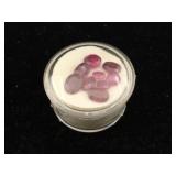 Collection of rubies