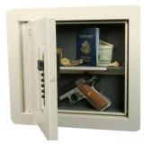 Wall Gun Jewelry safe with code and instructions